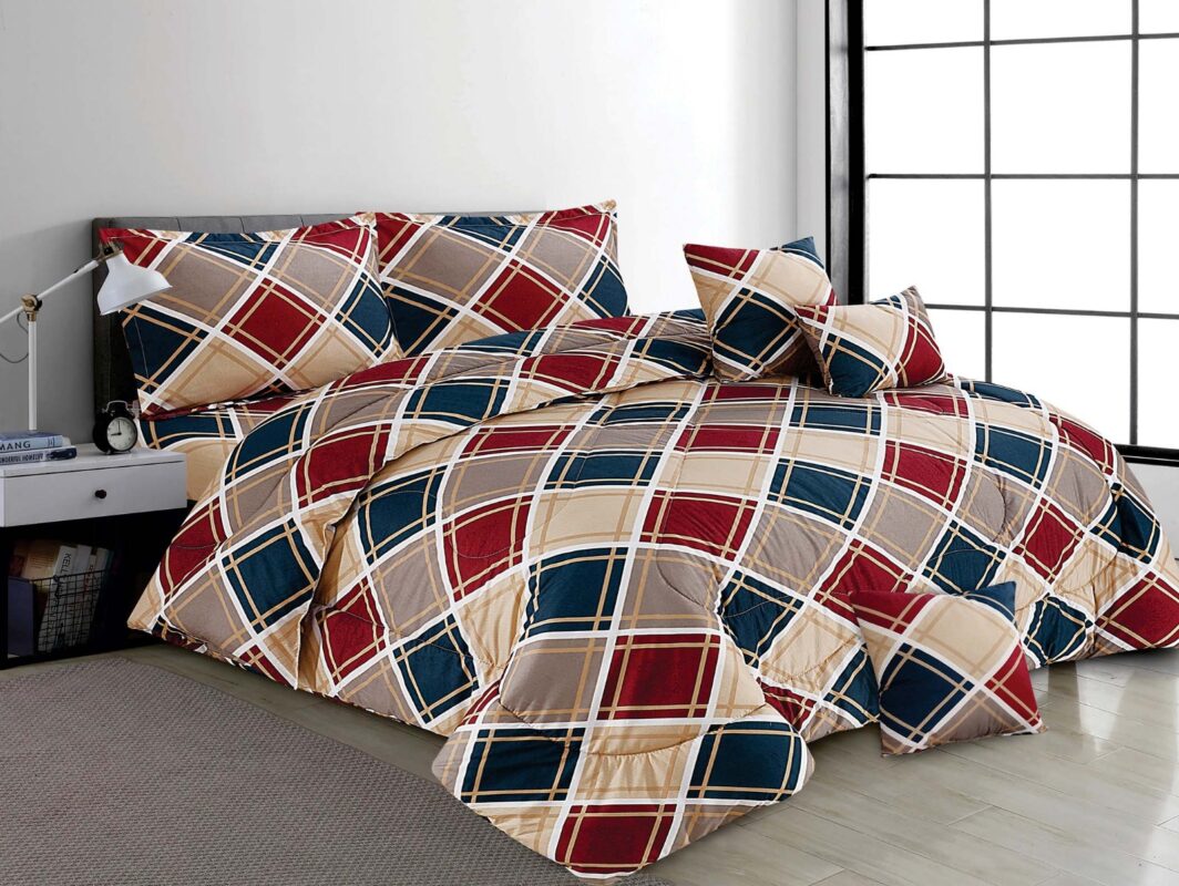 classic plaid comforter set